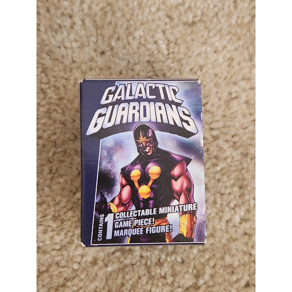 Marvel Galactic Guardians HeroClix Nova Marquee Figure Miniature Sealed Box